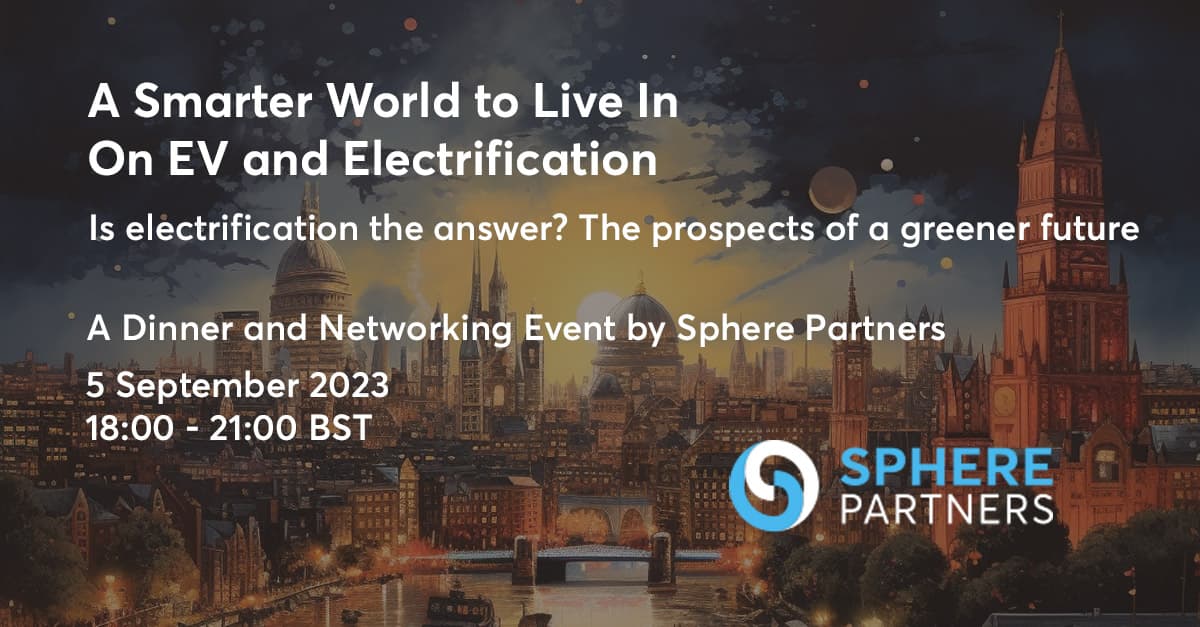 A Smarter World – EV and Electrification