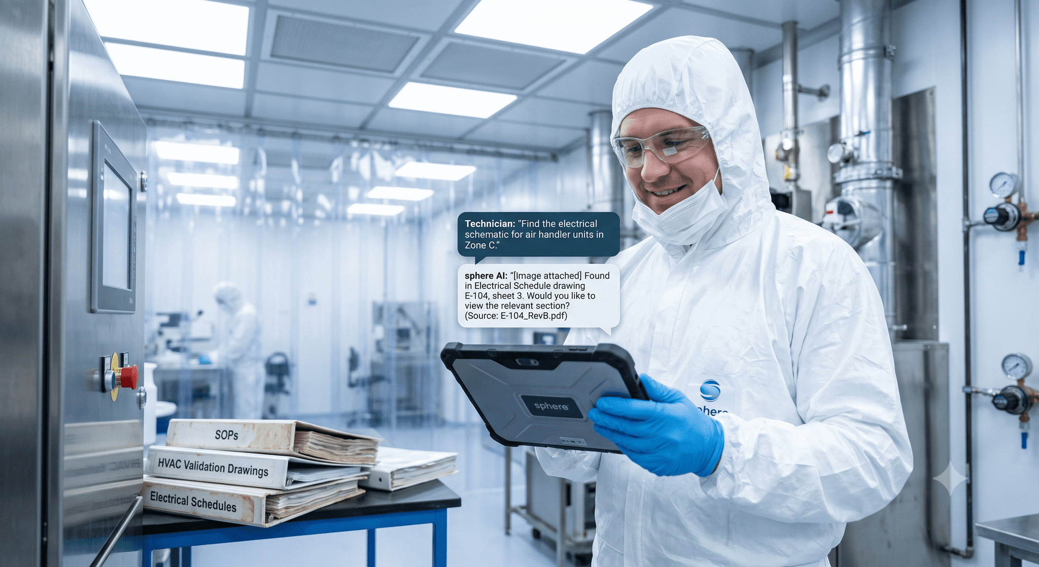 AI Technician Knowledge Assistant — Life Sciences & GxP Facilities