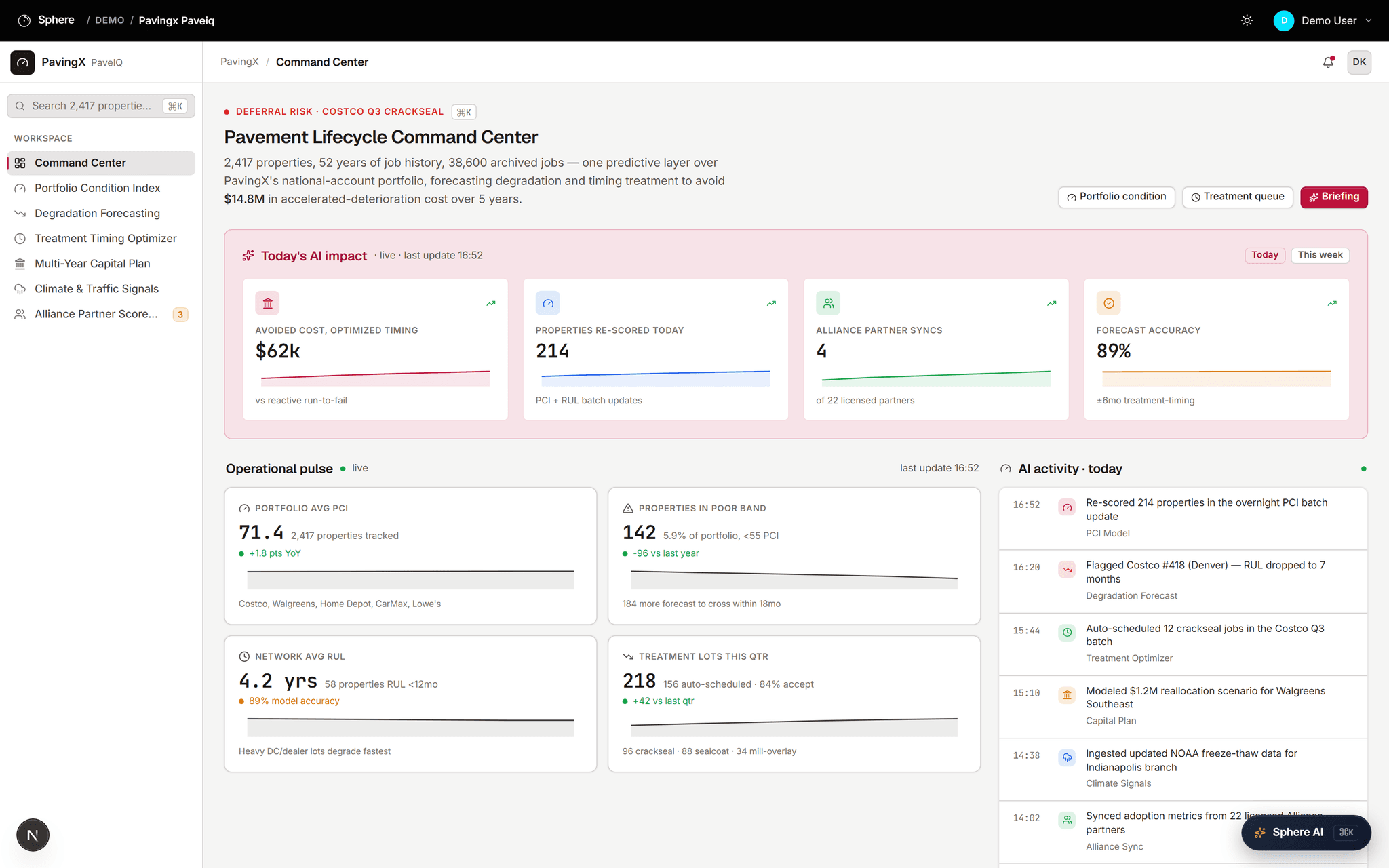 PaveIQ: AI Pavement Lifecycle Case Study